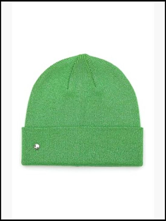 Metallic Beanie - Wool Blend Winter Hat